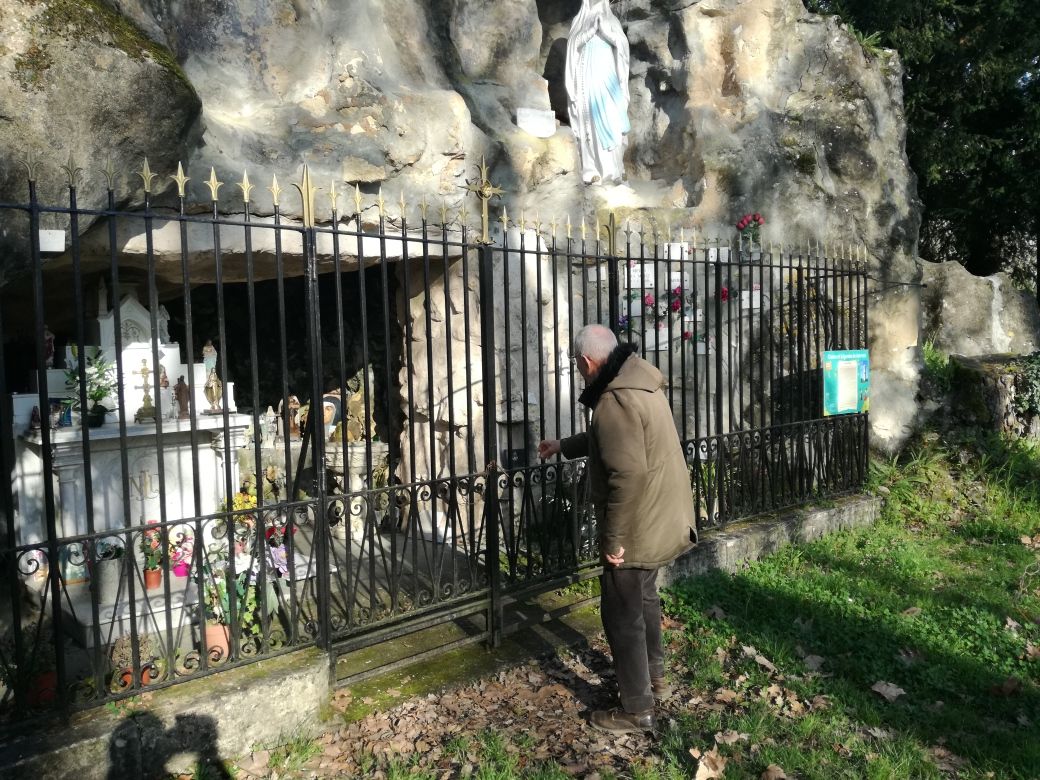 Le parcours des fontaines de Lourdes